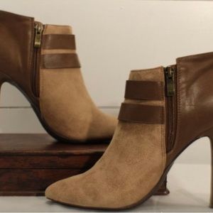 Guess ankle booties.
